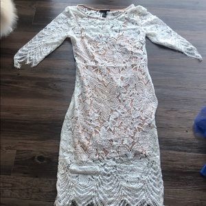 Forever21 White Lace Dress